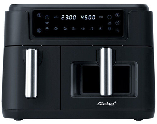 Купить Аэрогриль Steba HF 9500 DUO черный  9209337. Характеристики, отзывы и цены в Донецке