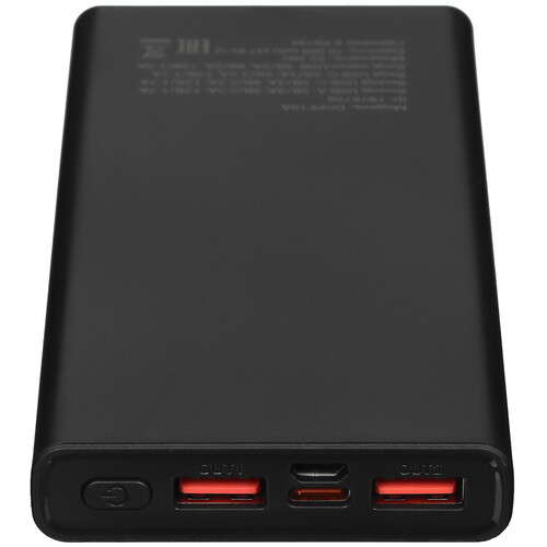 Купить Портативный аккумулятор Digma DGPF10A черный  5479321. Характеристики, отзывы и цены в Донецке