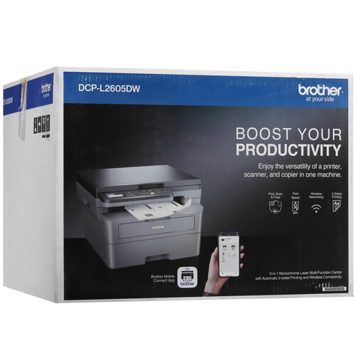 Купить МФУ лазерное Brother DCP-L2605dw  5607219. Характеристики, отзывы и цены в Донецке