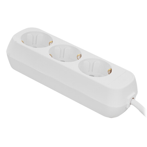 Купить Удлинитель Cadena CDM U3e-3x1-1.5m-W белый  9188070. Характеристики, отзывы и цены в Донецке