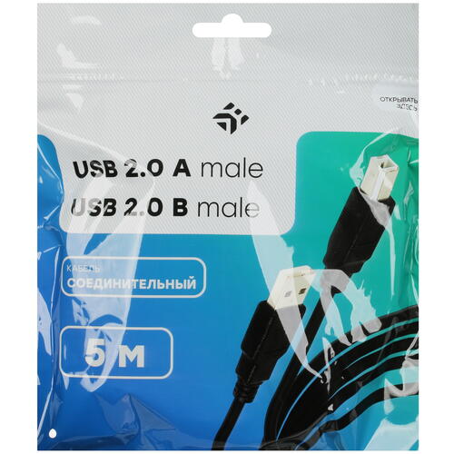 Купить Кабель DEXP USB 2.0 Type-A - USB 2.0 Type-B  1042393. Характеристики, отзывы и цены в Донецке