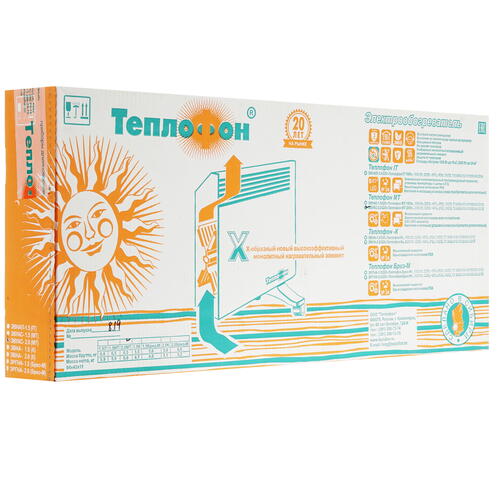 Купить Конвектор Теплофон МТ 2,0 кВт  1246131. Характеристики, отзывы и цены в Донецке