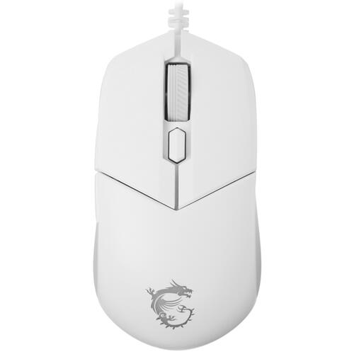 Купить Мышь проводная MSI Clutch GM11 [S12-0401980-CLA] белый  4843615. Характеристики, отзывы и цены в Донецке