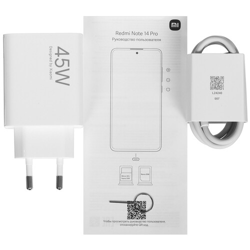 Купить 6.67" Смартфон Xiaomi Redmi Note 14 Pro 512 ГБ фиолетовый  5608218. Характеристики, отзывы и цены в Донецке