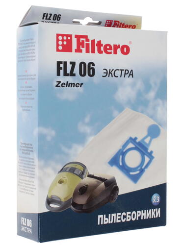 Купить Мешок-пылесборник Filtero FLZ 06 белый  7926419. Характеристики, отзывы и цены в Донецке