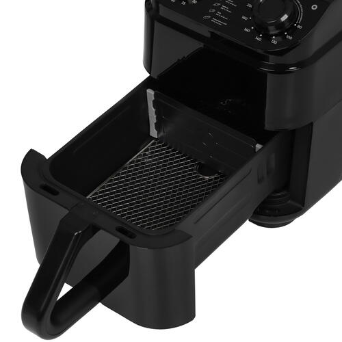 Купить Аэрогриль DEXP AGR-1555 Dual черный  9014943. Характеристики, отзывы и цены в Донецке