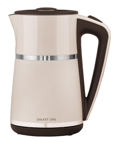 Купить Электрочайник Galaxy LINE GL 0339 бежевый  9061343. Характеристики, отзывы и цены в Донецке