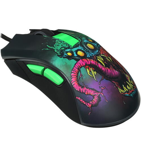 Купить Мышь проводная ARDOR GAMING Fury Beast [ARD-FURY3327-BEAST-GR] зеленый  5056608. Характеристики, отзывы и цены в Донецке