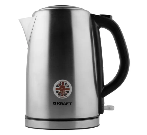 Купить Электрочайник Kraft KF-KX1798BLO серебристый  5351532. Характеристики, отзывы и цены в Донецке