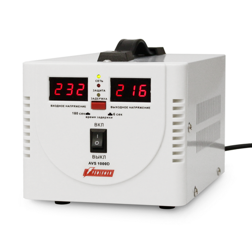 Купить Стабилизатор напряжения Powerman AVS 1000D  1110305. Характеристики, отзывы и цены в Донецке
