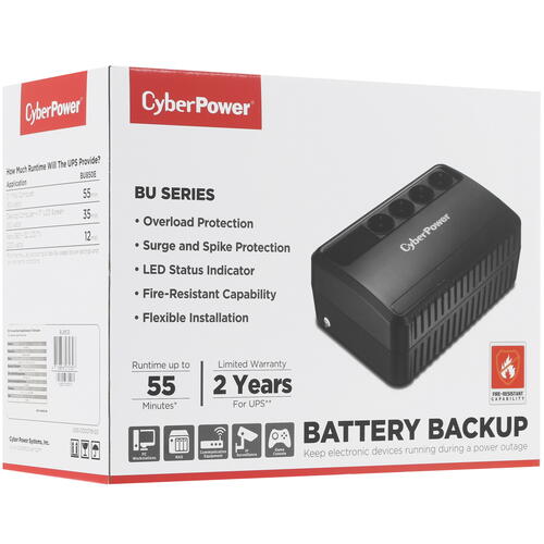 Купить ИБП CyberPower BU850E  4715310. Характеристики, отзывы и цены в Донецке