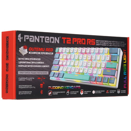 Купить Клавиатура  проводная + беспроводная Panteon T2 PRO RS  9251505. Характеристики, отзывы и цены в Донецке