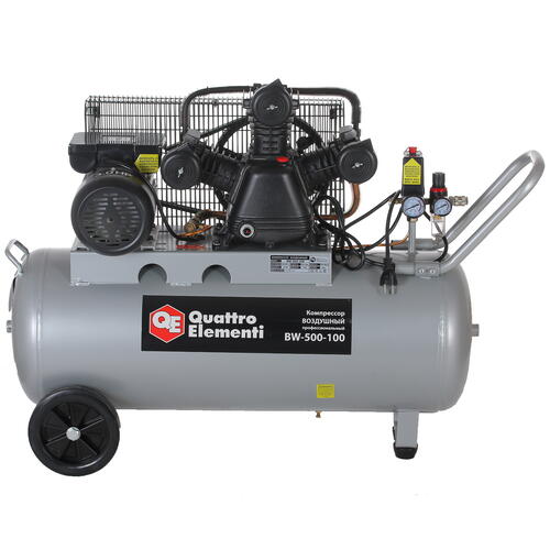 Купить Компрессор поршневой масляный Quattro Elementi BW-500-100 771-725  1243197. Характеристики, отзывы и цены в Донецке