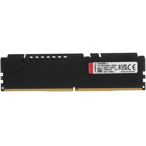 Купить Оперативная память Kingston Fury Beast Black AMD [KF552C36BBE-8] 8 ГБ  5093282. Характеристики, отзывы и цены в Донецке