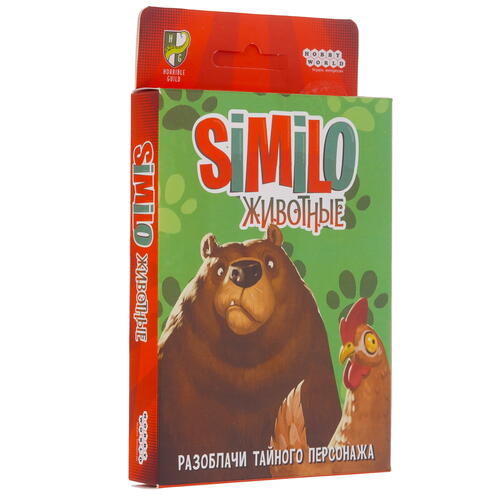 Купить Игра настольная "Similo: Животные"  5089925. Характеристики, отзывы и цены в Донецке