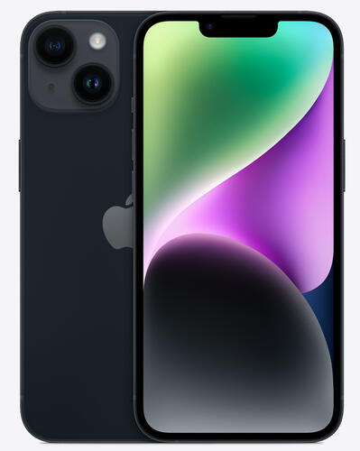 Купить 6.1" Смартфон Apple iPhone 14 256 ГБ черный  5402148. Характеристики, отзывы и цены в Донецке