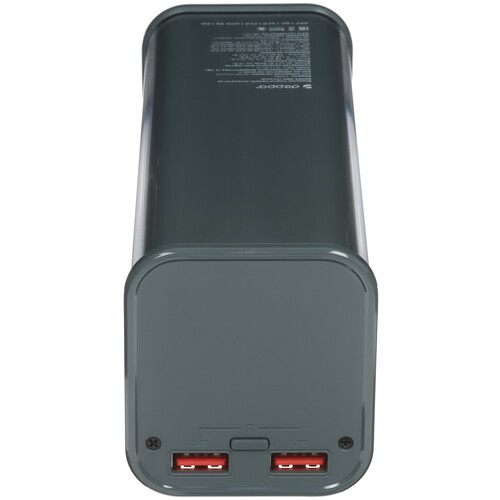 Купить Портативный аккумулятор Deppa Turbo Crystal черный  5475912. Характеристики, отзывы и цены в Донецке