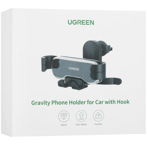 Купить Держатель автомобильный Ugreen LP228 черный  5016166. Характеристики, отзывы и цены в Донецке