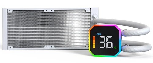 Купить Система охлаждения Montech HyperFlow Digital 240  белая  5633180. Характеристики, отзывы и цены в Донецке