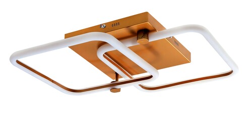 Купить Светильник потолочный Camelion LCL-1020 белый/золотистый  9125312. Характеристики, отзывы и цены в Донецке