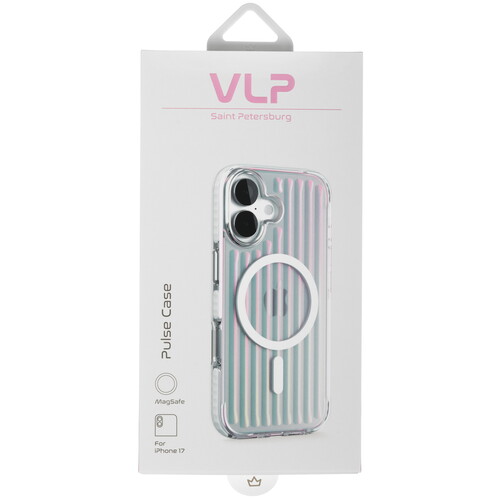 Купить Накладка  VLP Pulse Case для Apple iPhone 17 розовый/золотистый  5640522. Характеристики, отзывы и цены в Донецке