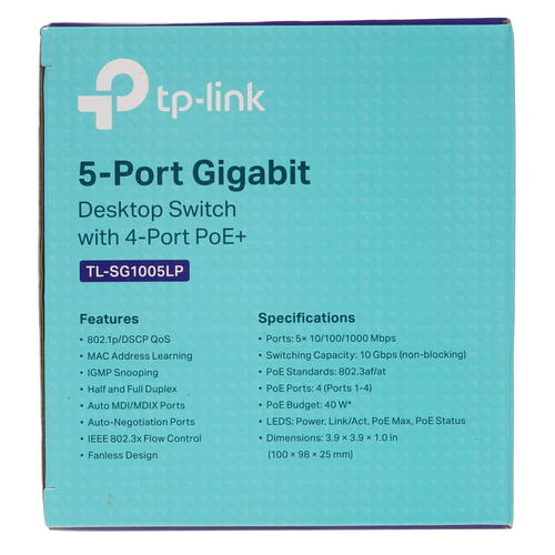 Купить Коммутатор TP-Link TL-SG1005LP  8194194. Характеристики, отзывы и цены в Донецке