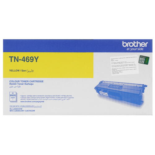 Купить Картридж лазерный Brother TN-469Y желтый  5419487. Характеристики, отзывы и цены в Донецке