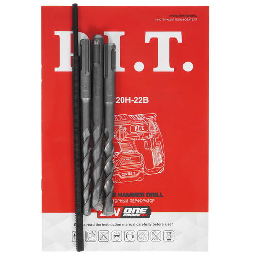 Купить Перфоратор P.I.T. PBH20H-22B/1 OnePower 20V  9906895. Характеристики, отзывы и цены в Донецке