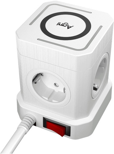 Купить Сетевой фильтр AGNI TP-VE4U5E-C-W белый  9289289. Характеристики, отзывы и цены в Донецке
