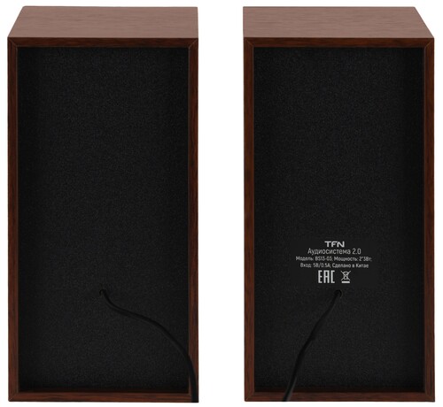 Купить Колонки TFN BS13-03 коричневый  5634138. Характеристики, отзывы и цены в Донецке