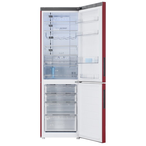 Купить Холодильник с морозильником   Haier C2F636CRRGU1 красный  5463886. Характеристики, отзывы и цены в Донецке