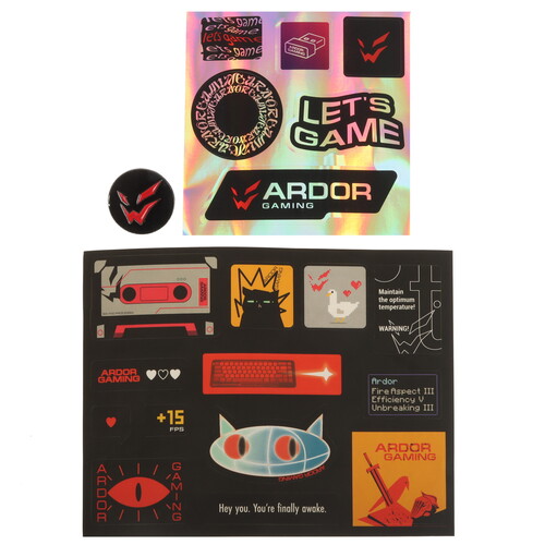 Купить Коврик ARDOR GAMING Carbon (L) черный  9082697. Характеристики, отзывы и цены в Донецке