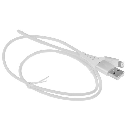 Купить Кабель круглый Cactus Lightning 8-pin MFI - USB 2.0 Type-A белый 0.8 м  5475635. Характеристики, отзывы и цены в Донецке