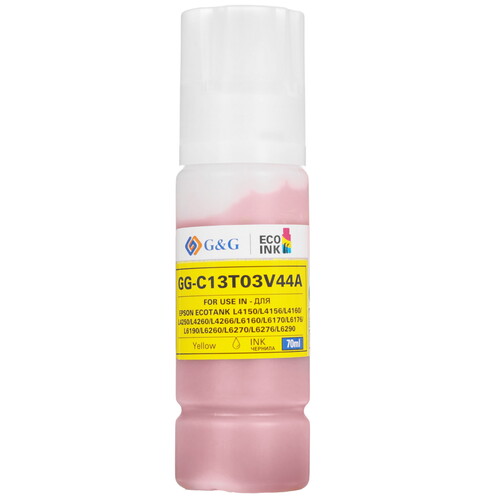 Купить Чернила  G&G GG-C13T03V44A желтый  9074928. Характеристики, отзывы и цены в Донецке