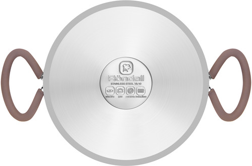 Купить Кастрюля Rondell Etery RDS-1600 5.1 л 24 см серебристый  9309601. Характеристики, отзывы и цены в Донецке