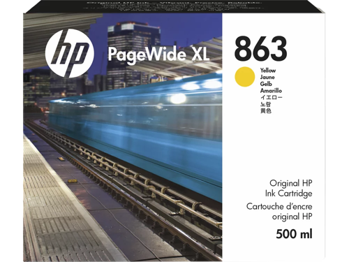Купить Картридж HP 863 (F9K39A) желтый  9908239. Характеристики, отзывы и цены в Донецке