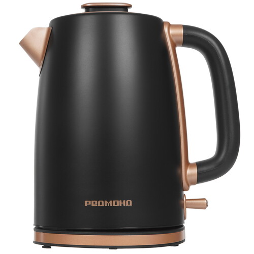 Купить Электрочайник РЕДМОНД KM240 черный  9168430. Характеристики, отзывы и цены в Донецке