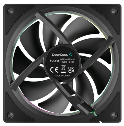 Купить Вентилятор DeepCool FL12 SE [R-FL12SE-BKAPN1-G] черный  5635680. Характеристики, отзывы и цены в Донецке