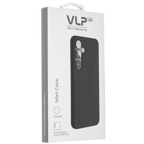 Купить Накладка  VLP Mist Case для Samsung Galaxy S25+ черный  5613360. Характеристики, отзывы и цены в Донецке
