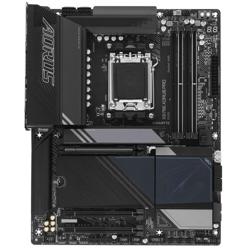 Купить Материнская плата GIGABYTE X870E AORUS PRO  5492056. Характеристики, отзывы и цены в Донецке