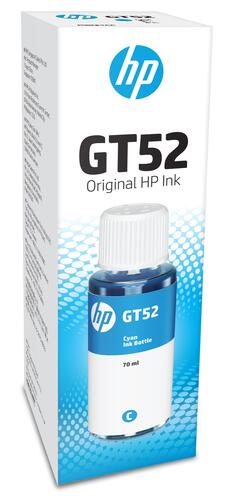 Купить Чернила водорастворимые HP GT52 (M0H54AE) голубой  1094344. Характеристики, отзывы и цены в Донецке