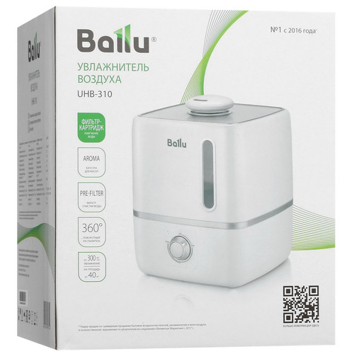 Купить Увлажнитель воздуха Ballu UHB-310  1103160. Характеристики, отзывы и цены в Донецке