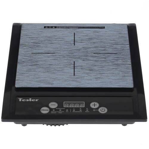 Купить Плита компактная электрическая TESLER PI-13 черный  8121377. Характеристики, отзывы и цены в Донецке