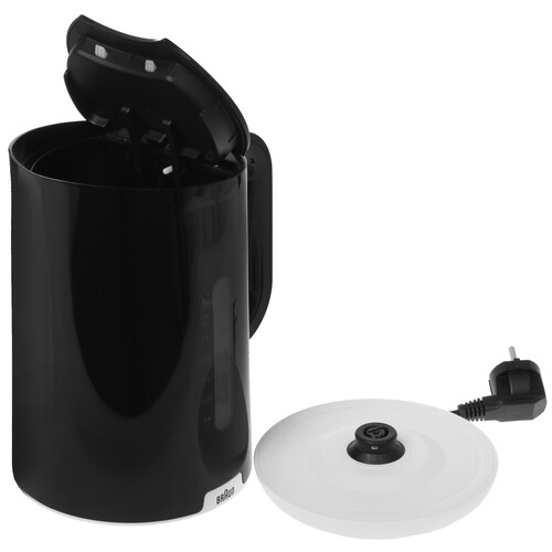 Купить Электрочайник Braun WK1100BK черный  5319973. Характеристики, отзывы и цены в Донецке