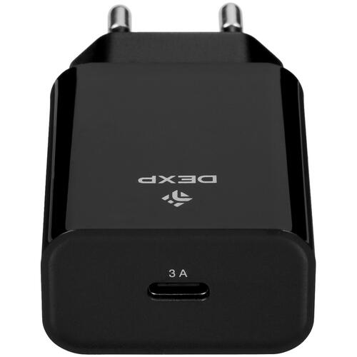 Купить Сетевое зарядное устройство DEXP IET25CD черный  5402479. Характеристики, отзывы и цены в Донецке