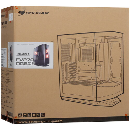 Купить Корпус Cougar FV270 RGB  5454416. Характеристики, отзывы и цены в Донецке