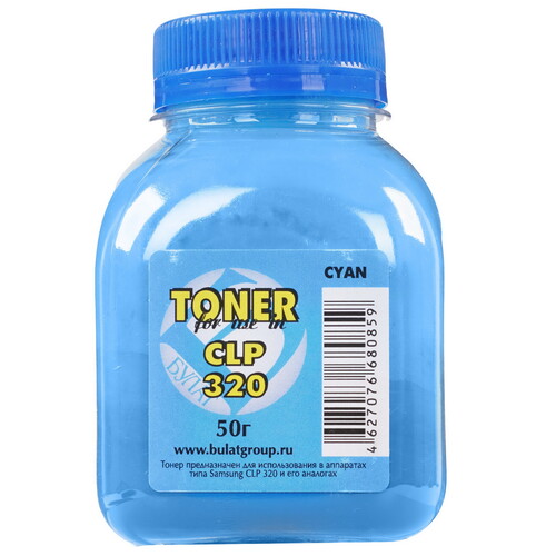 Купить Тонер Булат BASMCLP320020 голубой  5601046. Характеристики, отзывы и цены в Донецке