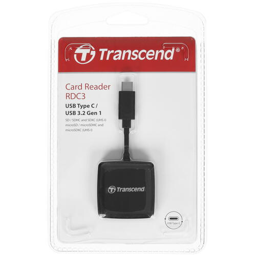 Купить Кард-ридер Transcend TS-RDC3  1698514. Характеристики, отзывы и цены в Донецке