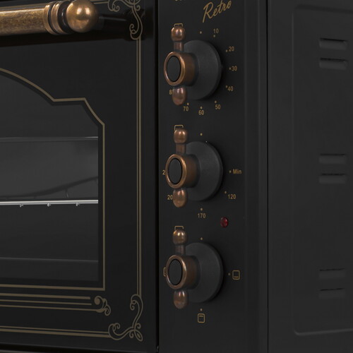 Купить Мини-печь WILLMARK WOF-405BLR черный  9269554. Характеристики, отзывы и цены в Донецке