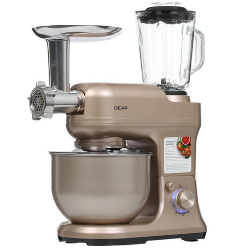 Купить Кухонная машина DEXP KM-1506 розовый  5406836. Характеристики, отзывы и цены в Донецке